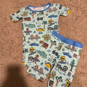 Little Sleepies Golden State Pajama Set